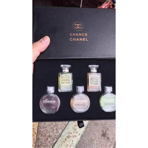 chanel chance travel set.